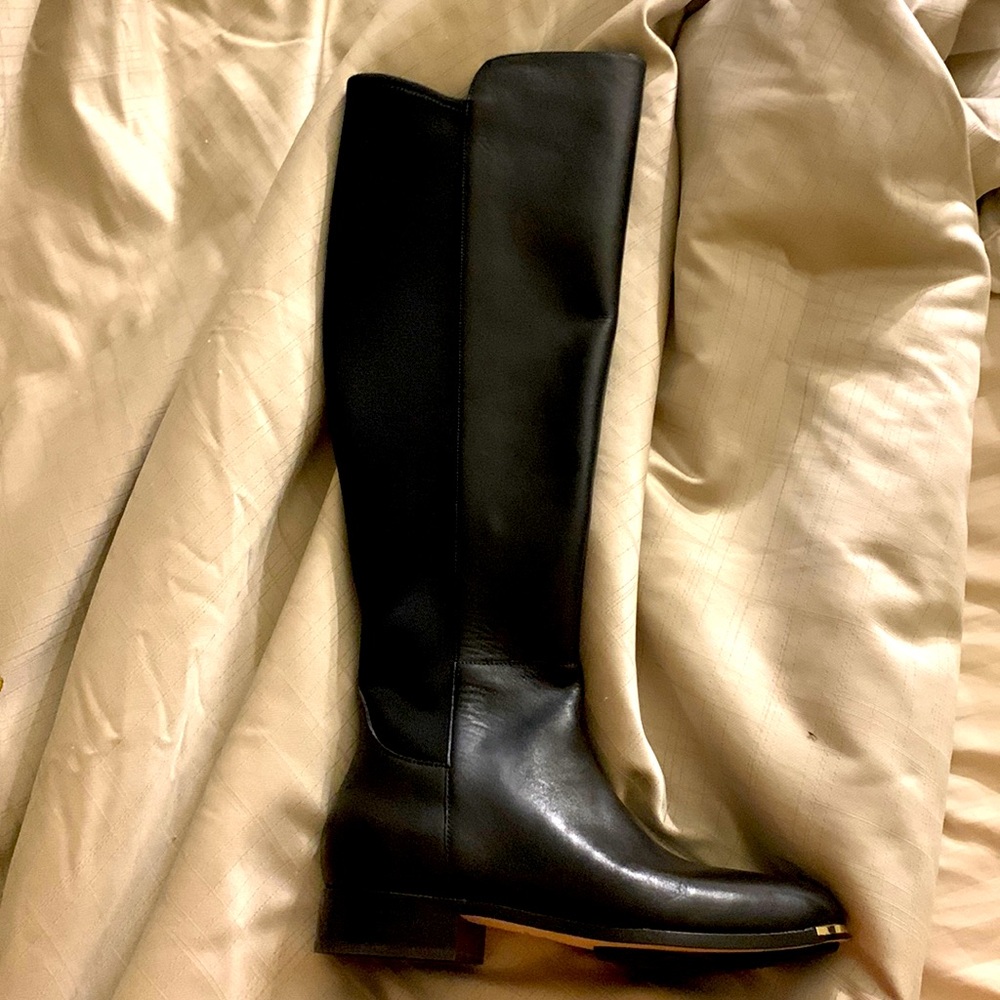 Cole Haan Black Riding Boots